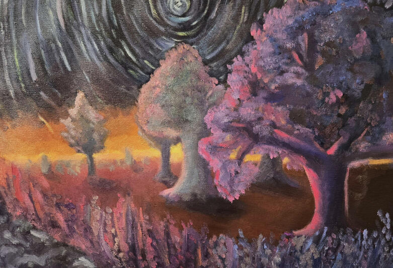 Untitled Landscape- Oil on Canvas (2025).